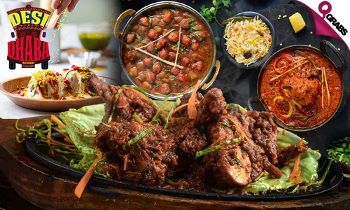 Indian Cuisine Set Menu for TWO at Desi Dhaba!